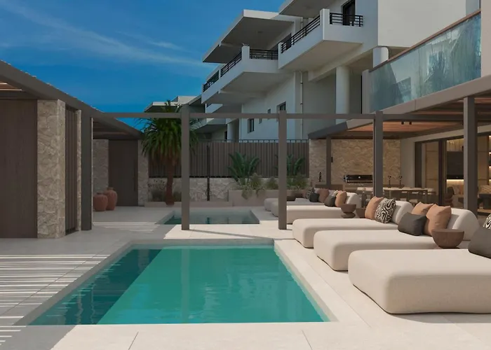 Iris Beachfront Residence, Newly Renewed With Pool And Bbq, By Thinkvilla Villa Rétino