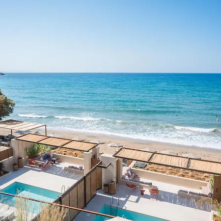 Villa Iris Beachfront Residence, Coastal City Living, By Thinkvilla Rethymno (Crete)